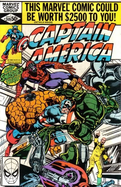 Captain America #249 Comic