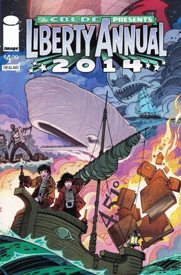 CBLDF Presents: Liberty Annual #2014 (Cover B Simonson)