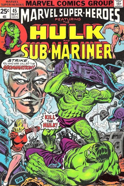 Marvel Super-Heroes #45 Comic