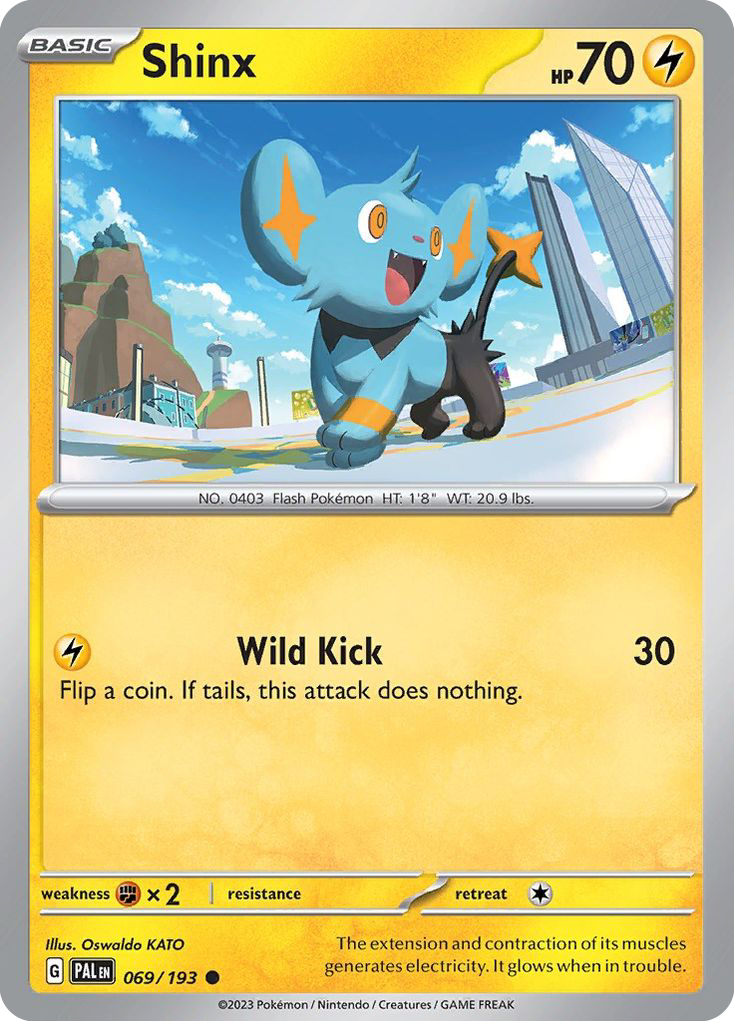 Shinx (69/193) - Paldea Evolved Pokémon Card