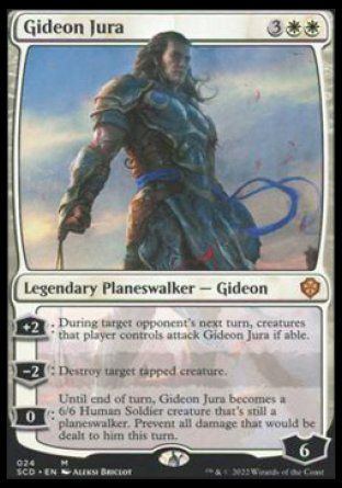 Gideon Jura (Starter Commander Decks) Trading Card
