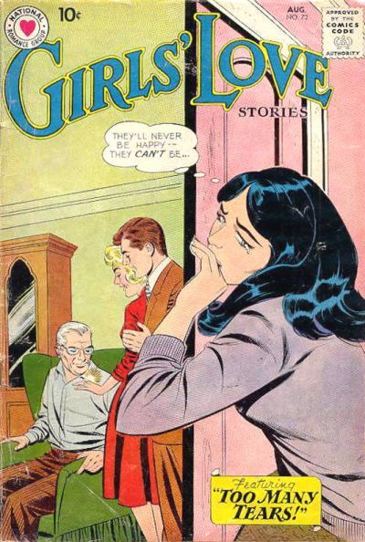 Girls' Love Stories #72 Comic