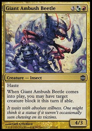 Giant Ambush Beetle (Alara Reborn)