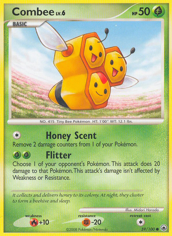 Combee (59/100) - Majestic Dawn Pokémon Card