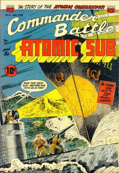 Commander Battle And The Atomic Sub #4 Comic