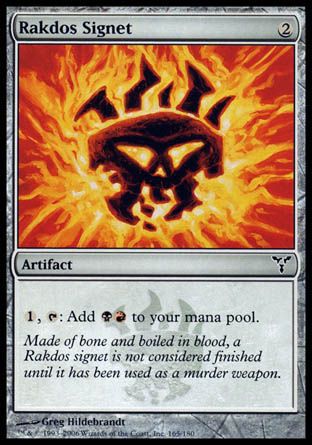 Rakdos Signet (Dissension) Trading Card