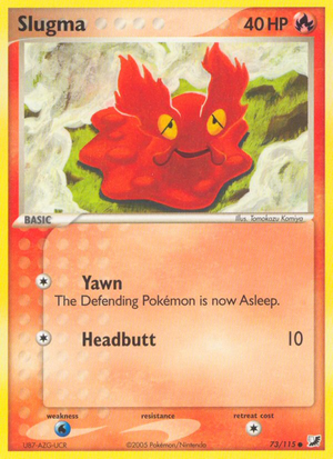 Slugma (73/115) - Unseen Forces (Reverse Holo)