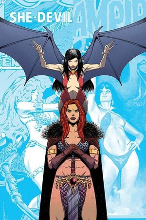 Vampirella/Red Sonja #11 (30 Copy Moss Virgin Cover)