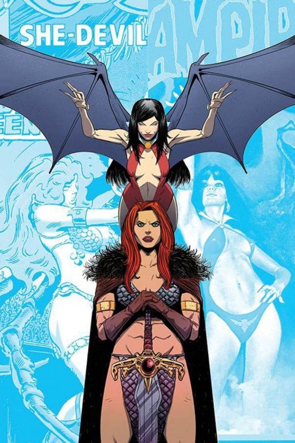 Vampirella/Red Sonja #11 (30 Copy Moss Virgin Cover)