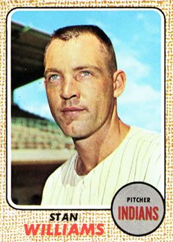Stan Williams 1968 Topps #54 Sports Card