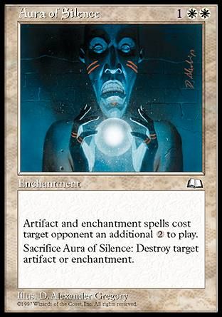 Aura of Silence (Weatherlight) Trading Card