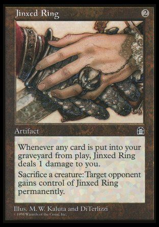 Jinxed Ring (Stronghold) Trading Card