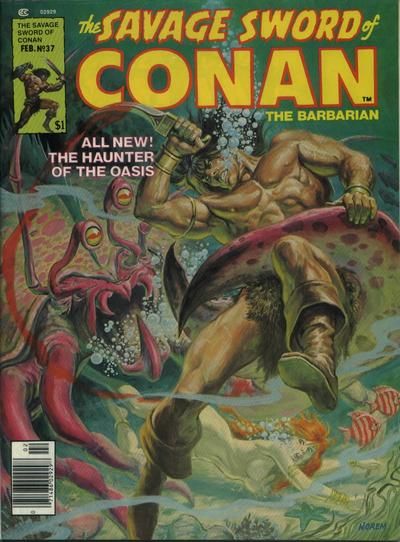 The Savage Sword of Conan #37 Comic