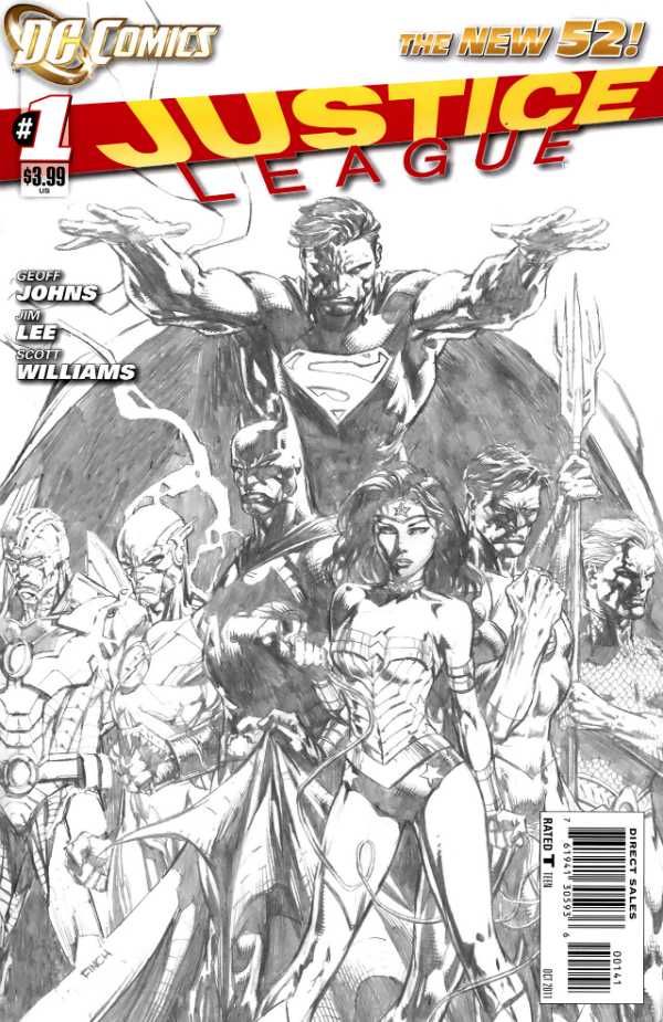 Justice League #1 (sketch)