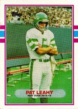 Pat Leahy 1989 Topps #237 Sports Card
