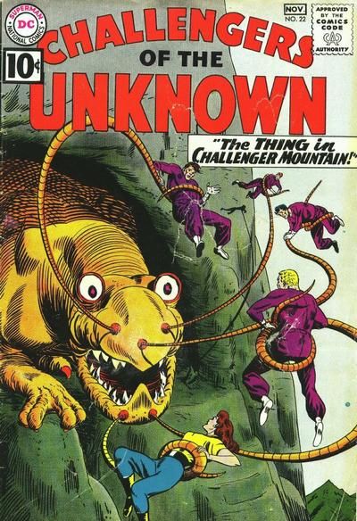 Challengers of the Unknown #22 Comic