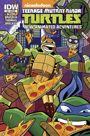TMNT: New Animated Adventures #21 (Subscription Variant)