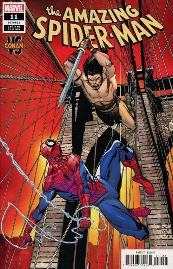 Amazing Spider-man #11 (Camuncoli Conan Vs Marvel Variant)