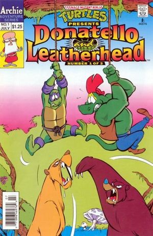 Teenage Mutant Ninja Turtles Presents: Donatello And Leatherhead #1