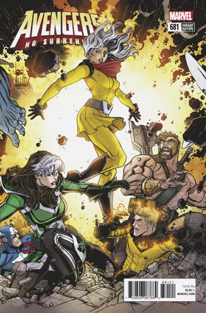 Avengers #681 (Bradshaw Connecting Variant Leg)