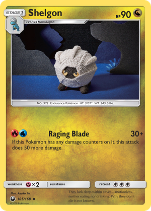 Shelgon (105/168) - Celestial Storm (Reverse Holo)