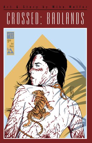 Crossed Badlands #83 (Art Deco Ltd Cover Cover)