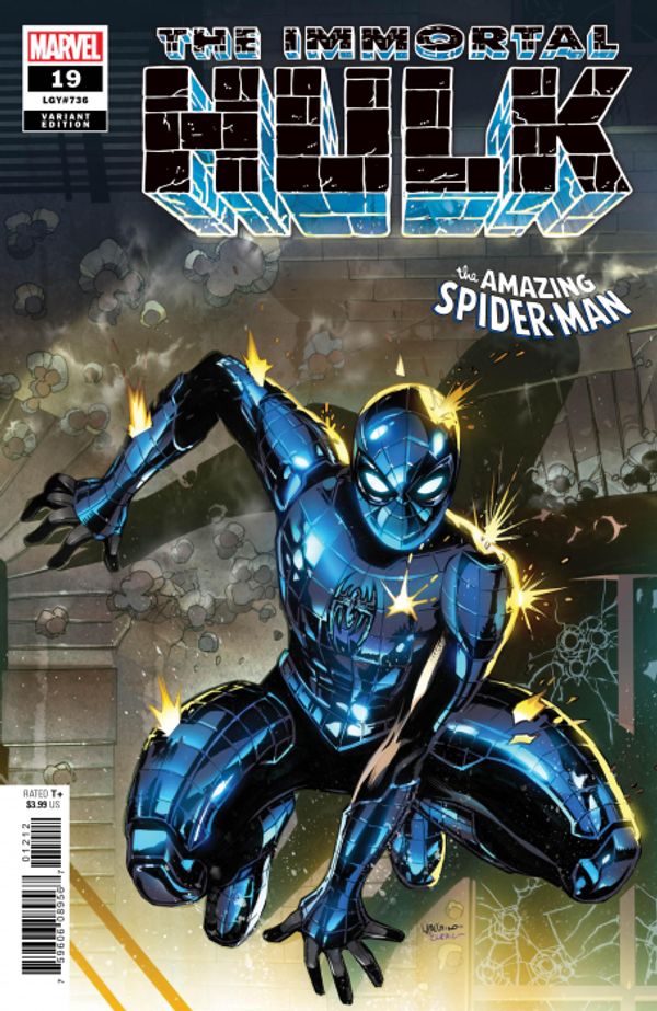 Immortal Hulk #19 (Lupacchino Spider-man Armor Suit)
