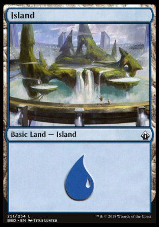 Island (Battlebond) Trading Card