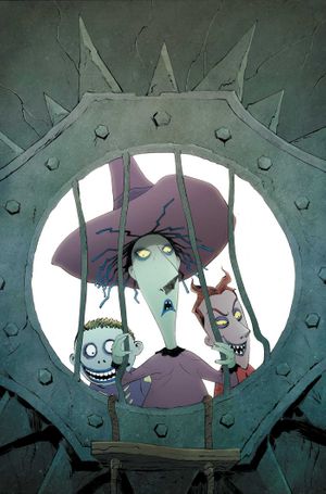 Tim Burtons The Nightmare Before Christmas The Shiver Of Christmas Town #2 (Cvr E Jae Lee Metal Virgin