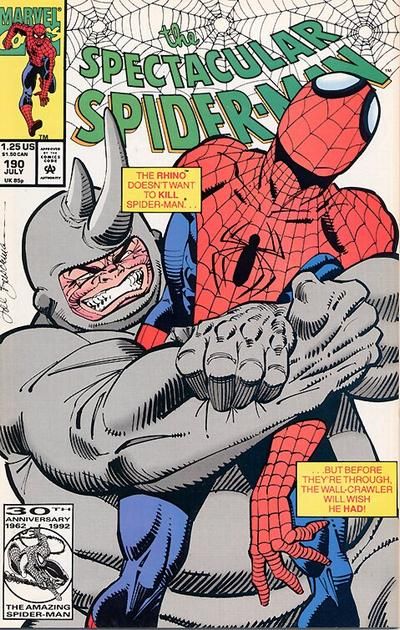Spectacular Spider-Man #190 Comic
