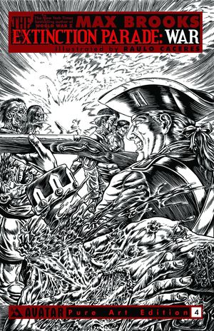 Extinction Parade War #4 (Pure Art Order Incv Cover)