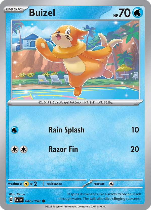 Buizel (46/198) - Scarlet & Violet