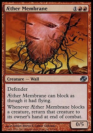 Aether Membrane (Planar Chaos) Trading Card