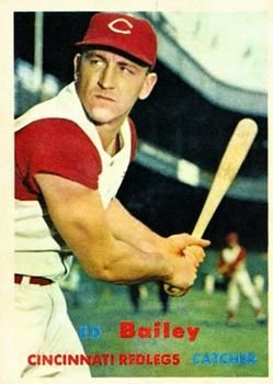 Ed Bailey 1957 Topps #128 Sports Card