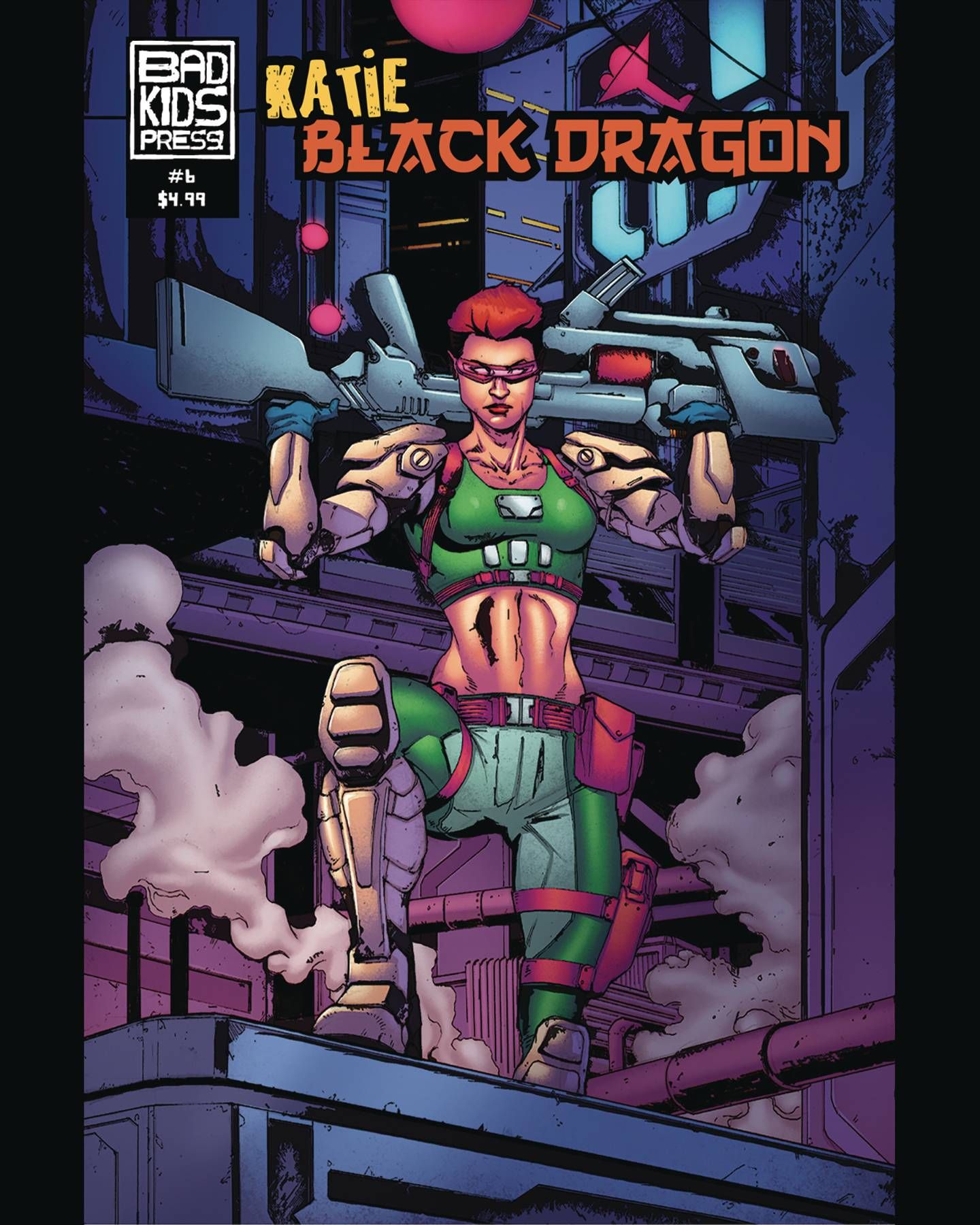 Katie Black Dragon #6 Comic