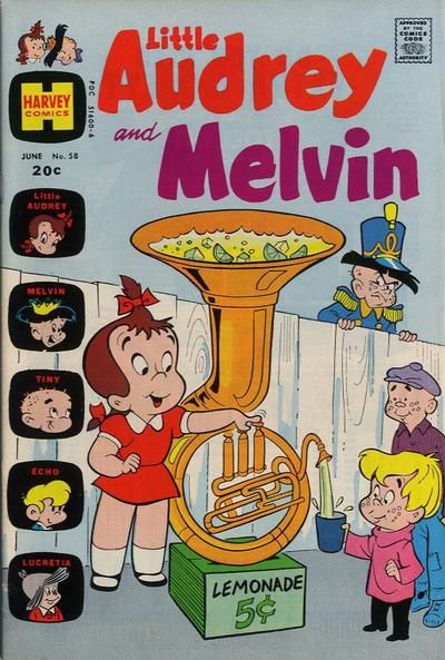 Little Audrey and Melvin #58 Comic