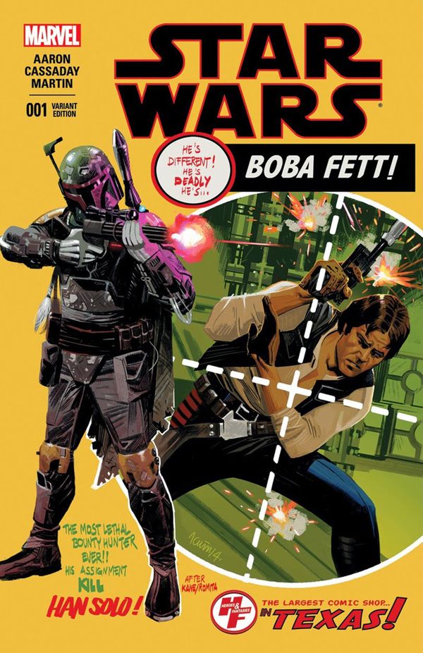 Star Wars #1 (Heroes & Fantasies Exclusive Cover)