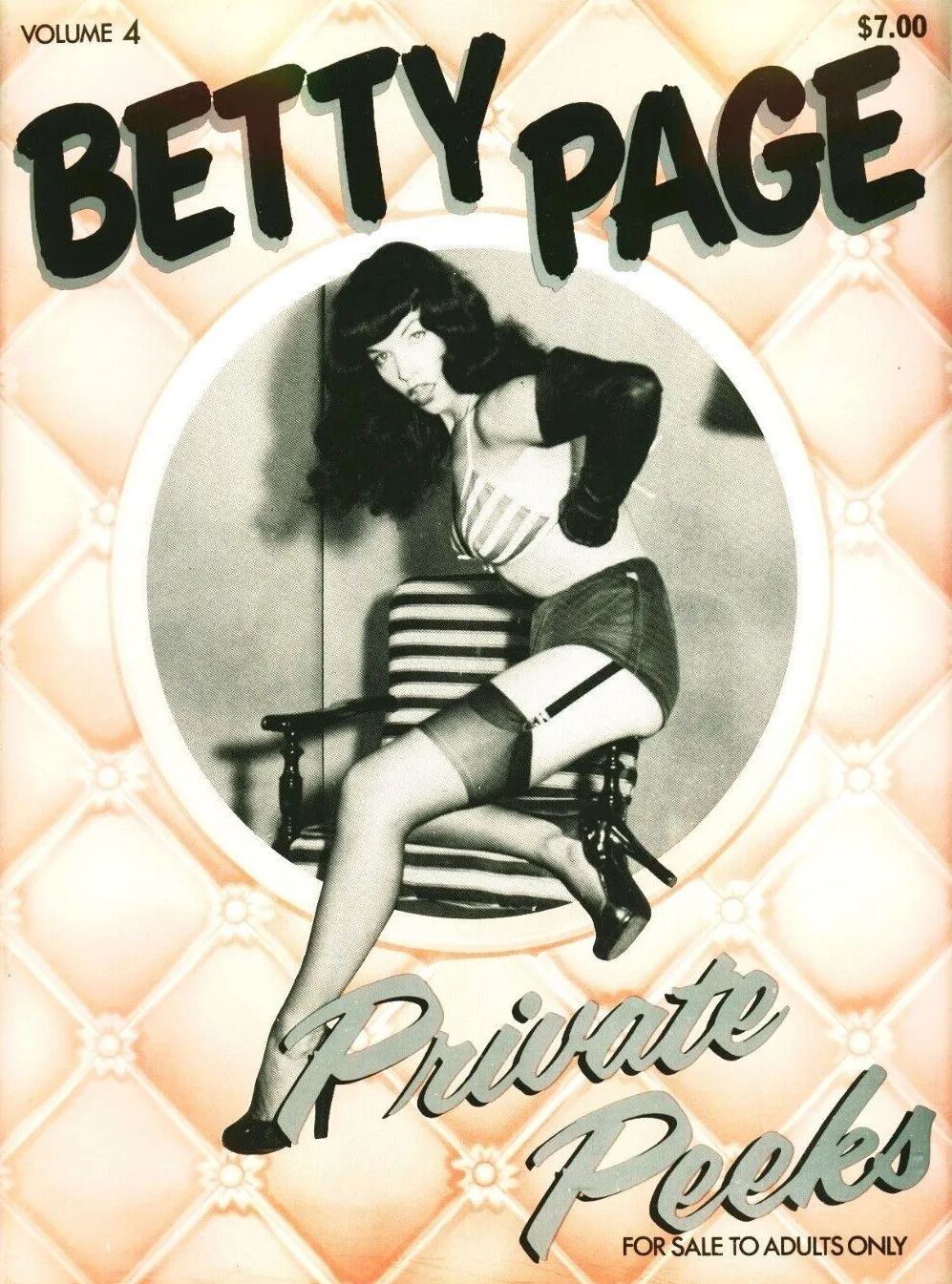 Betty Page: Private Peeks #4 Magazine