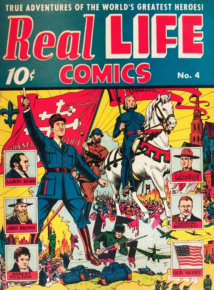 Real Life Comics #4 Comic