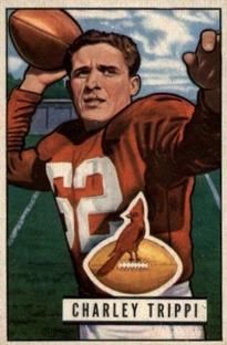 Charley Trippi 1951 Bowman #137 Sports Card