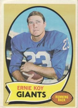 : 1970 Topps # 227 Ernie Koy New York Giants-FB