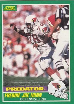 Freddie Joe Nunn 1989 Score #320 Sports Card