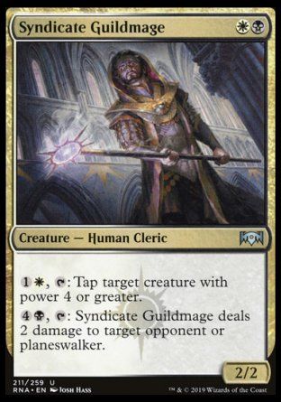 Syndicate Guildmage (Ravnica Allegiance) Trading Card