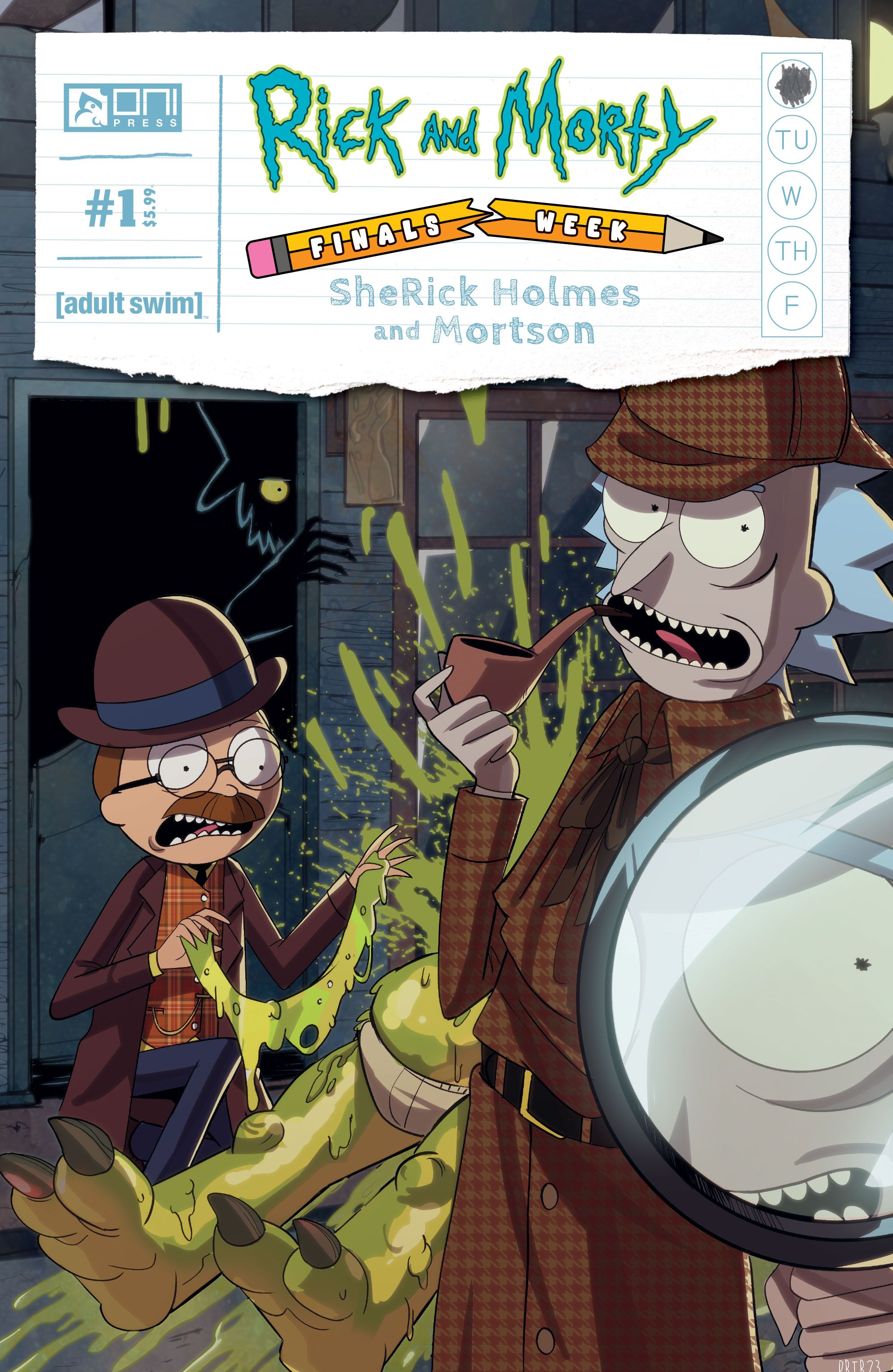 Rick and Morty Finals Week: SheRick Holmes and Mortson #1 Comic