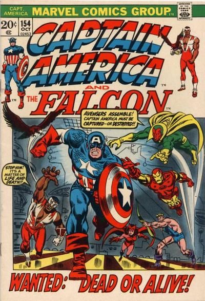 Captain America #154 Comic