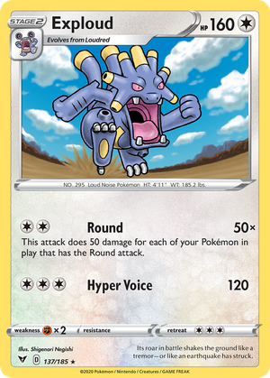 Exploud (137/185) - Vivid Voltage