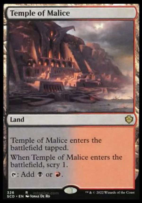 Temple of Malice (Starter Commander Decks)