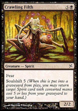 Crawling Filth (Betrayers of Kamigawa) Trading Card