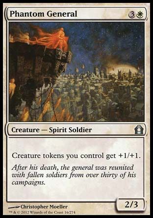 Phantom General (Return to Ravnica) Trading Card