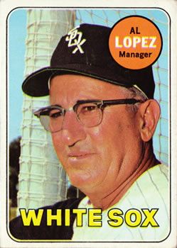 Al Lopez 1969 Topps #527 Sports Card